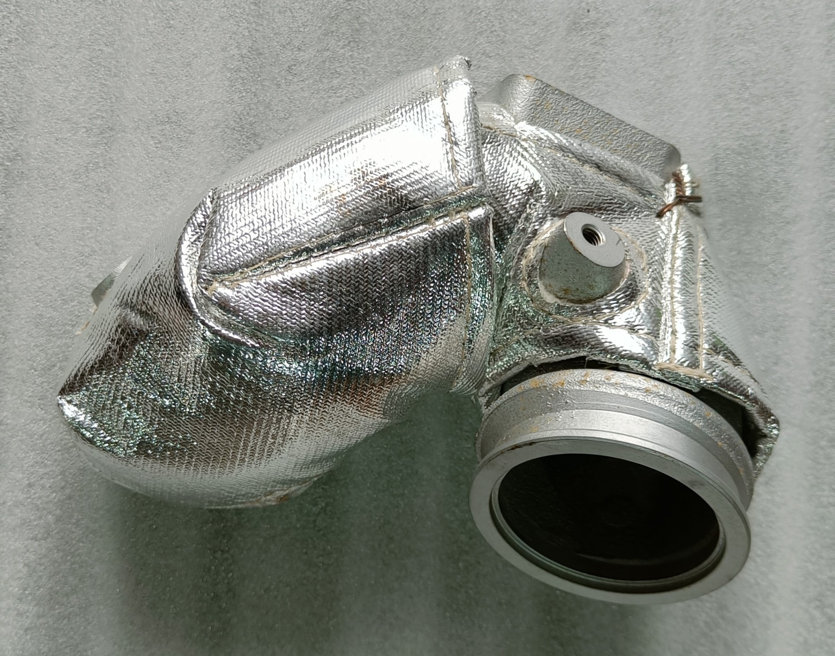 Genuine Yanmar Sterndrive SS Exhaust Riser Elbow Snell & Heat Insulation Blanket 119175-13301