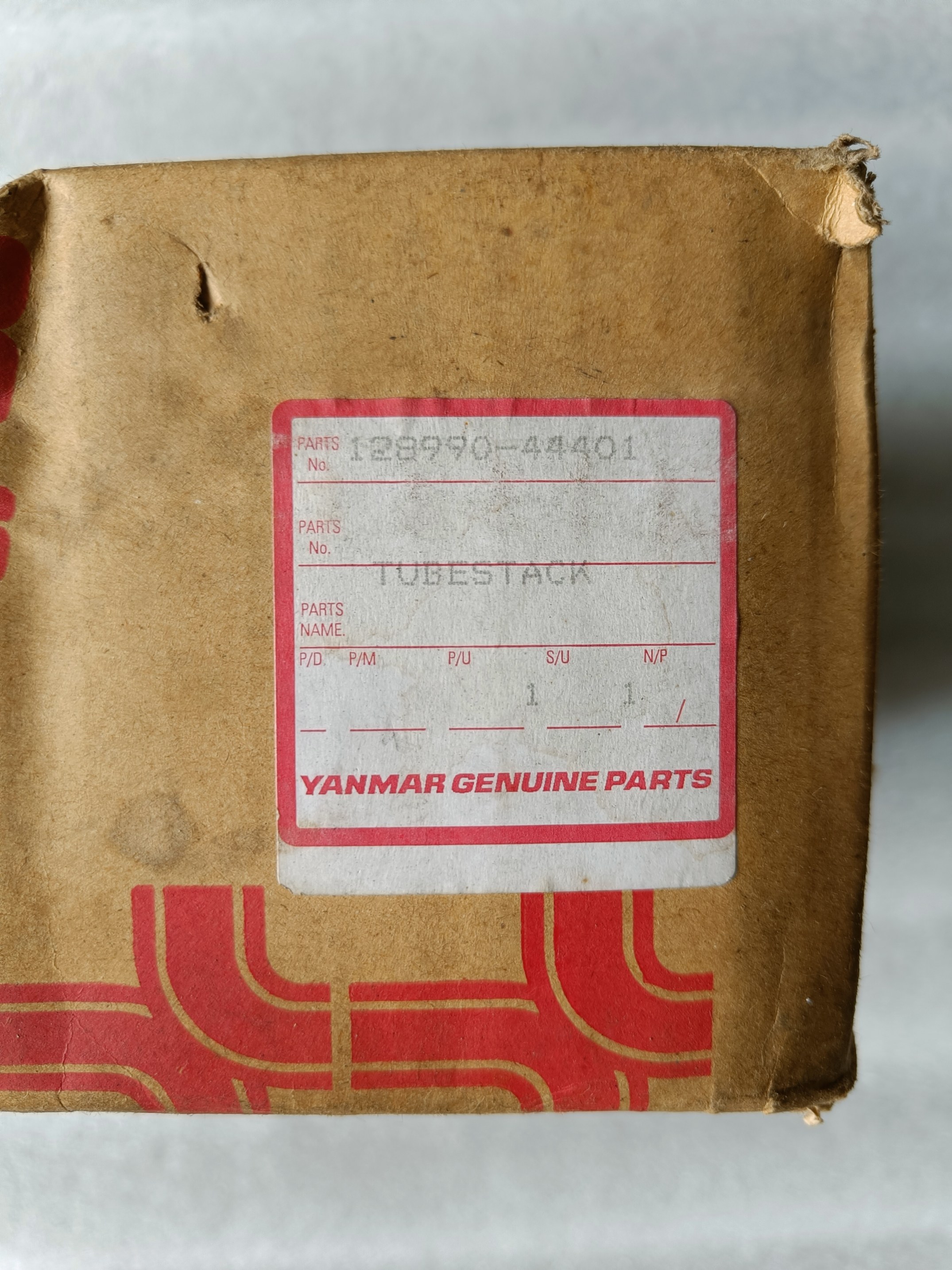 Yanmar COOLER(FRESH WATER)/ELEMENT (Tube Stack) 128990-44401