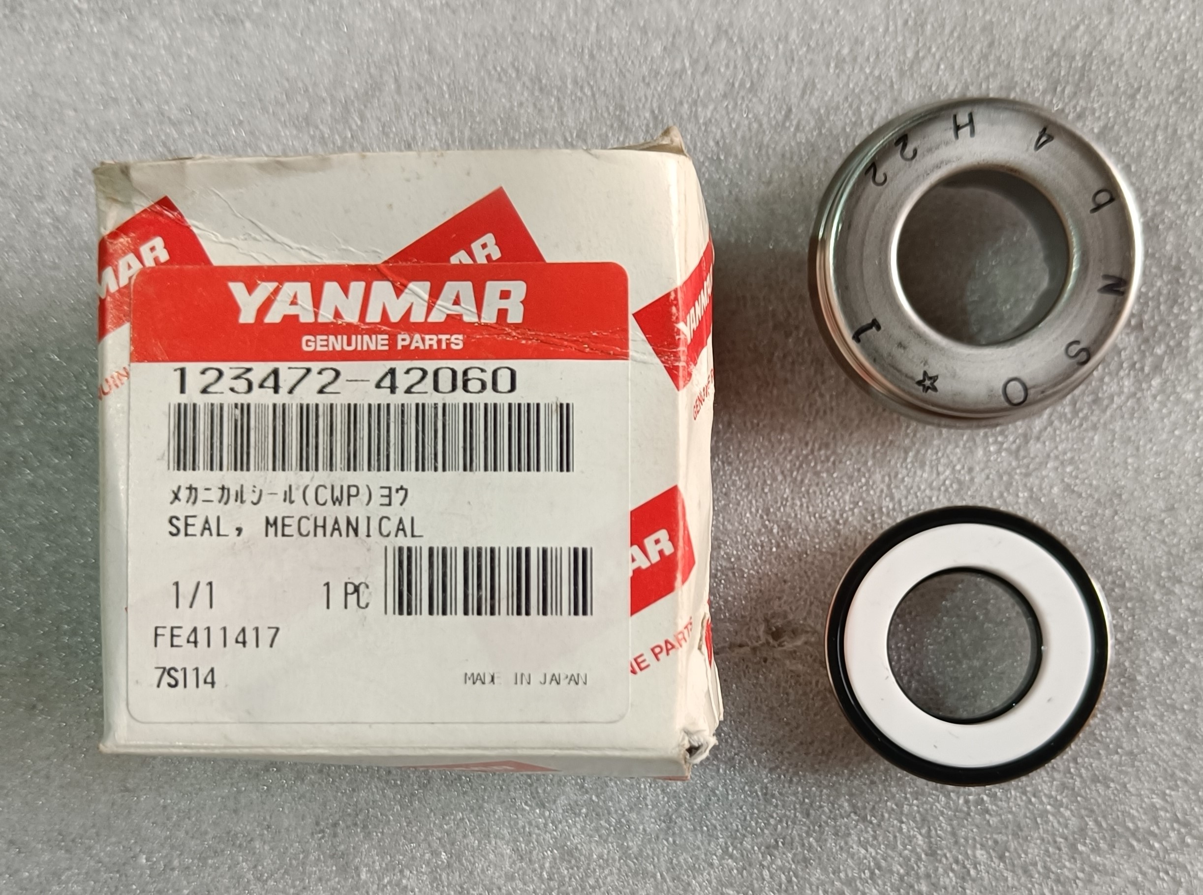 Yanmar Mechanical Seal 123472-42060 & 123472-42061